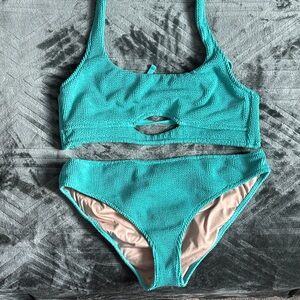 Shade & Shore Teal Bikini Set